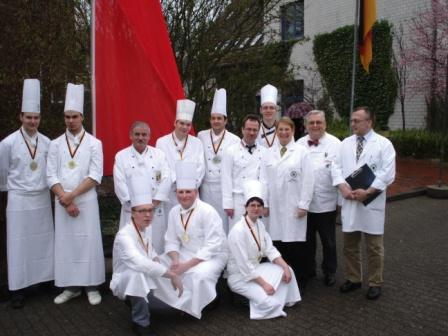 Fotos vom Jugendmannschaftswettbewerb um den Küstenfischpokal des Vereins der Köche Fischland-Darß e.V. vom 4. bis 6.April 2008 in Ribnitz-Damgarten. Foto: Eckart Kreitlow